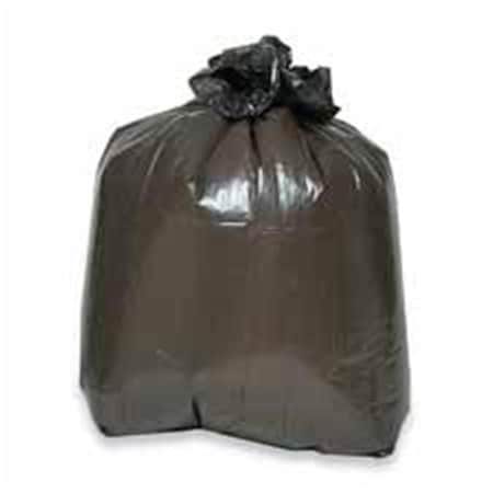 Protectionpro Can Liner- 2-Ply- 40in.x46in.- 40-45 Gallon- 40-CT- Brown-Black PR126956